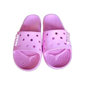 Crocs Iconic Comfort Classic Slide II Electric Pink Sandals Women's 7 / Men's 5